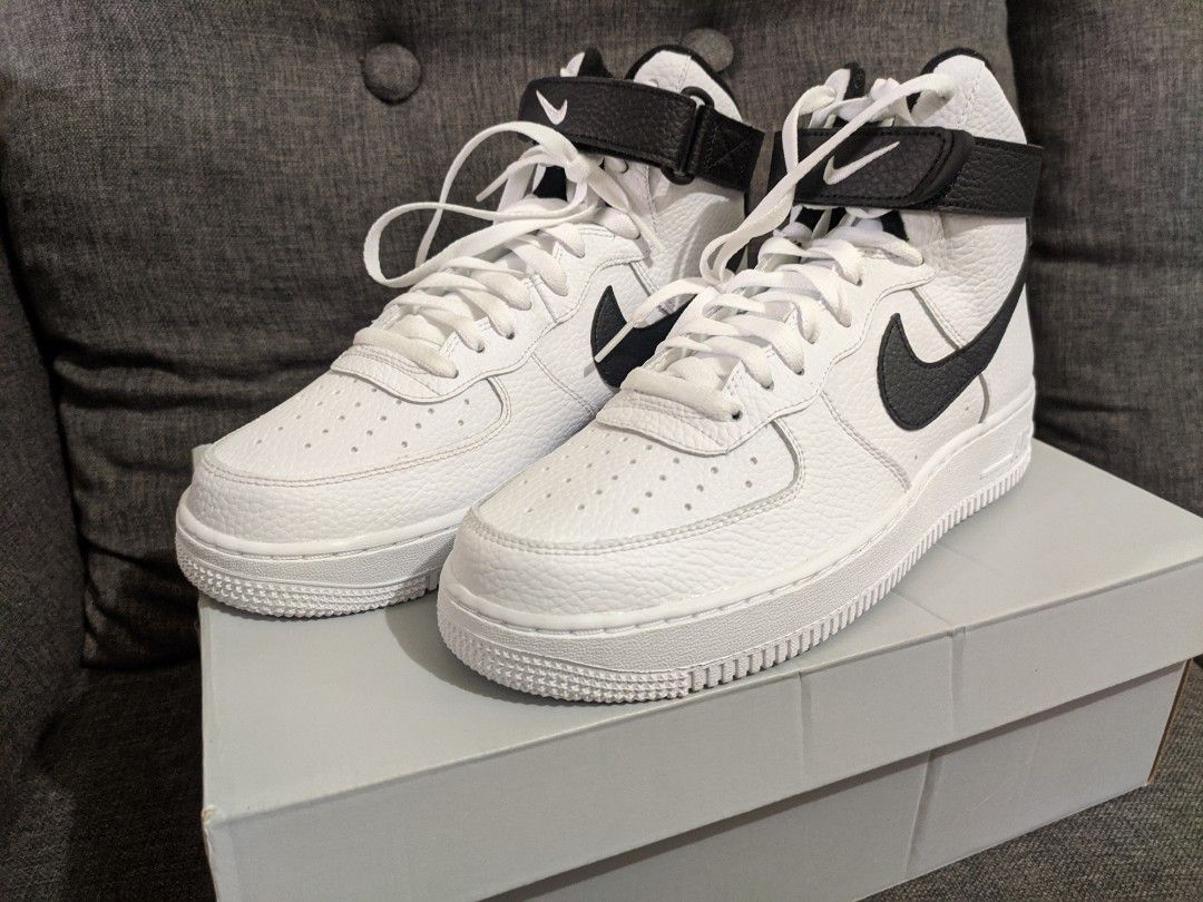 Air force 1 black strap store