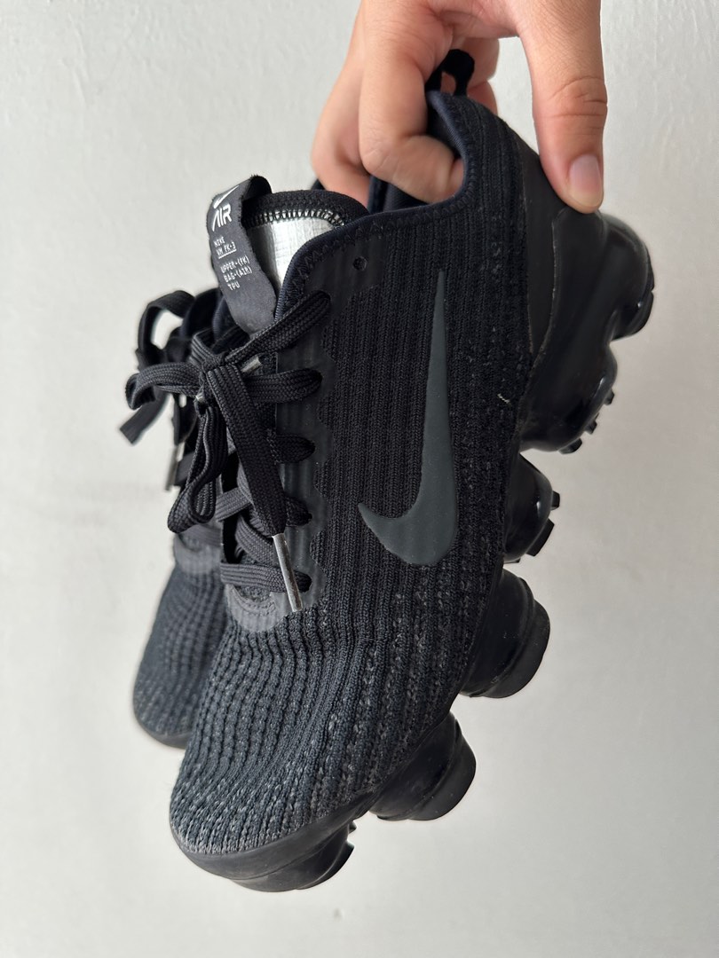 Nike air vapormax sale flyknit 3 black junior
