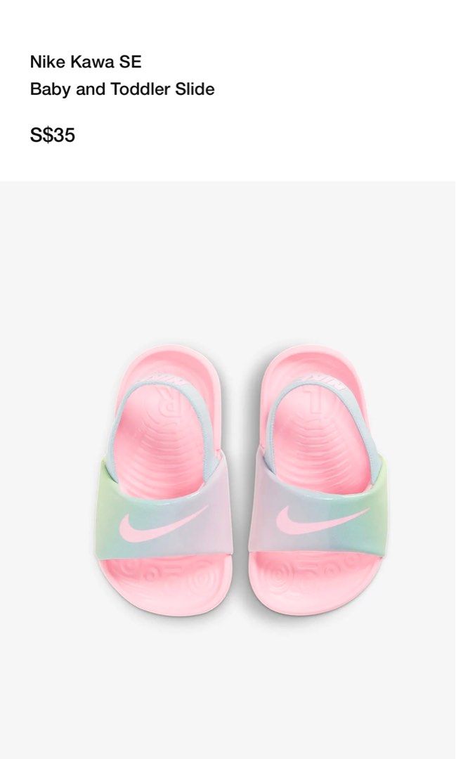 Childrens slide sale sandals