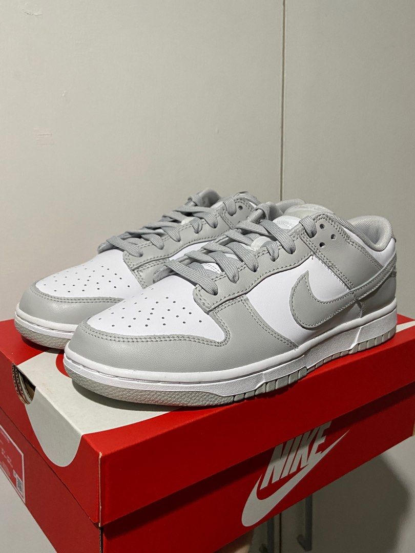 sb dunk grey fog