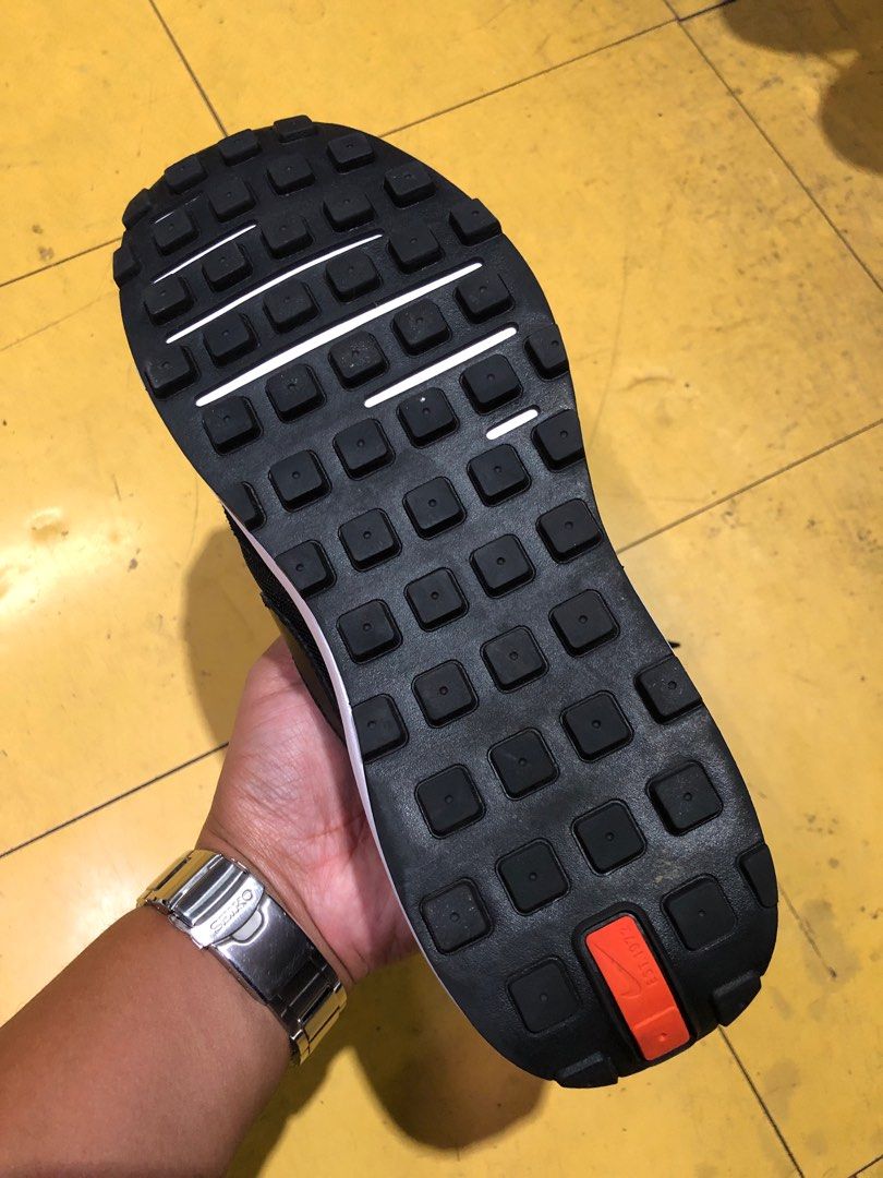 Nike Waffle One Black Black White(27 cm) on Carousell