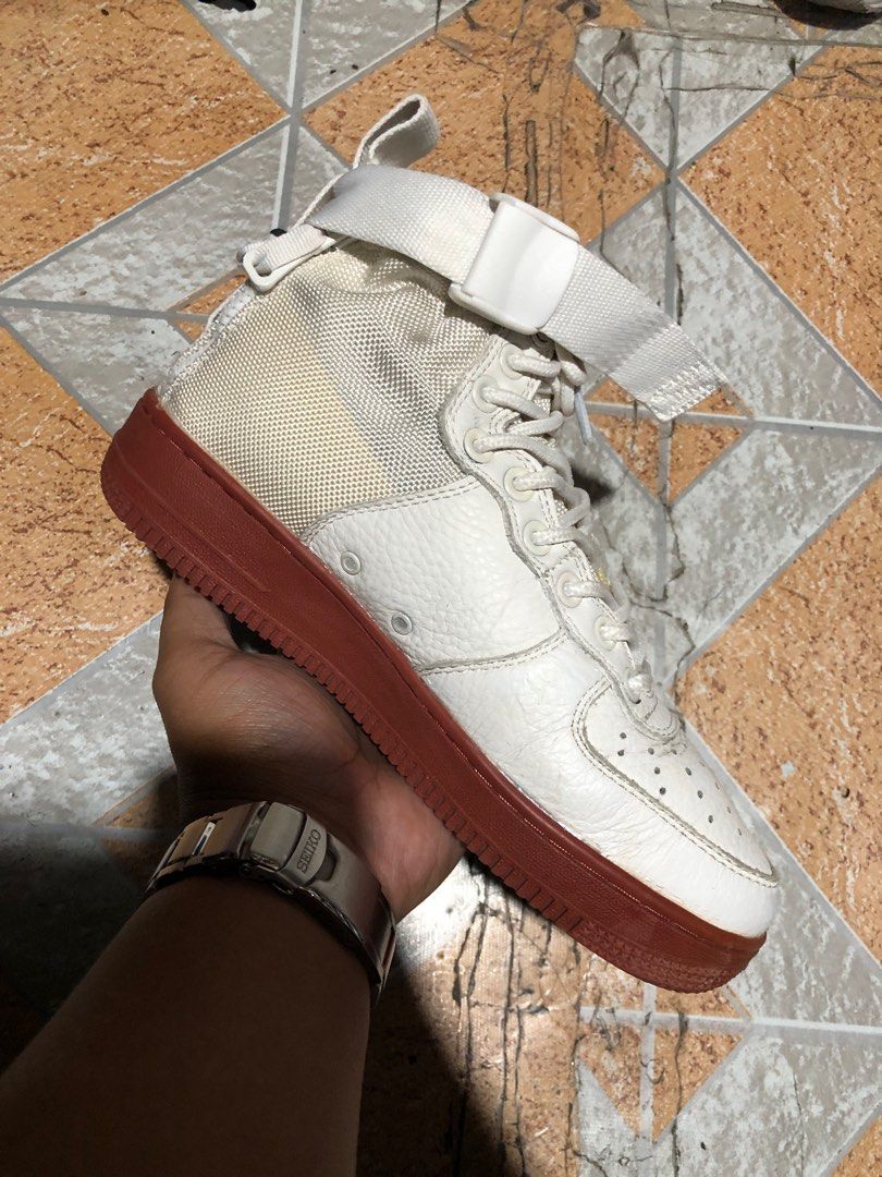 Sf af1 mid red ivory sale
