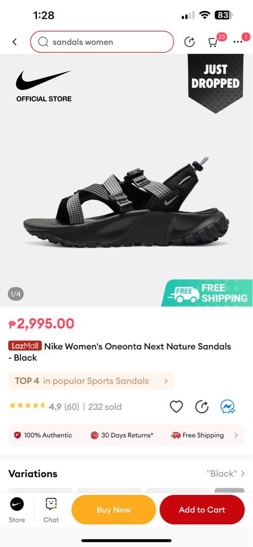 Nike hiking sandals womens hot sale