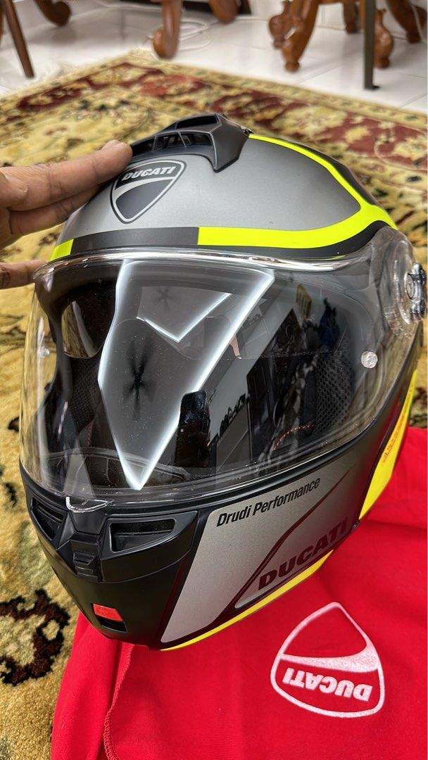 Nolan X Lite carbon Modular helmet Ducati Design, Sports Equipment, Bicycles & Parts, Bicycles