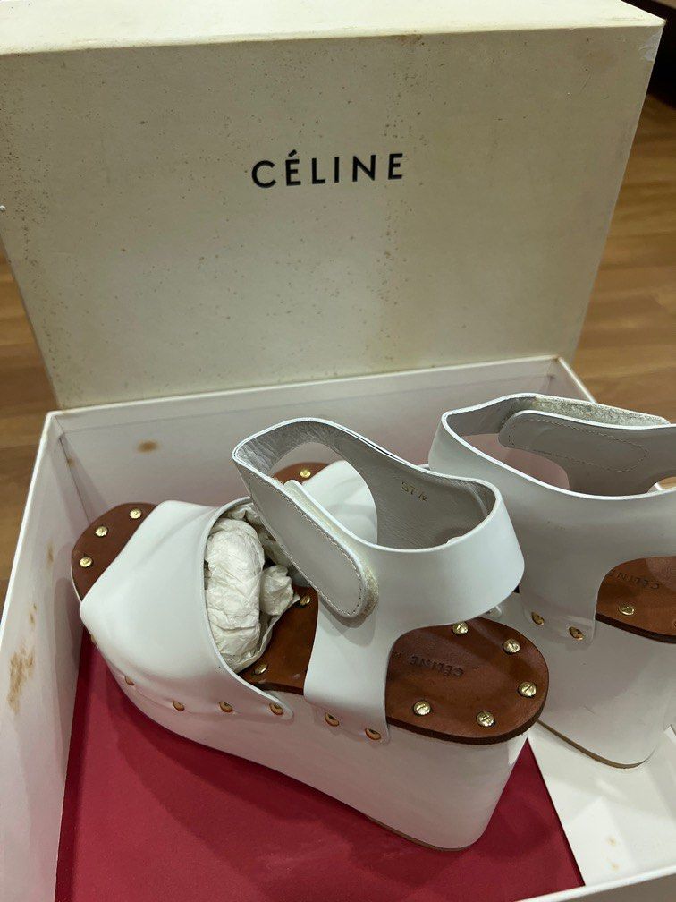 Celine top platform sandals