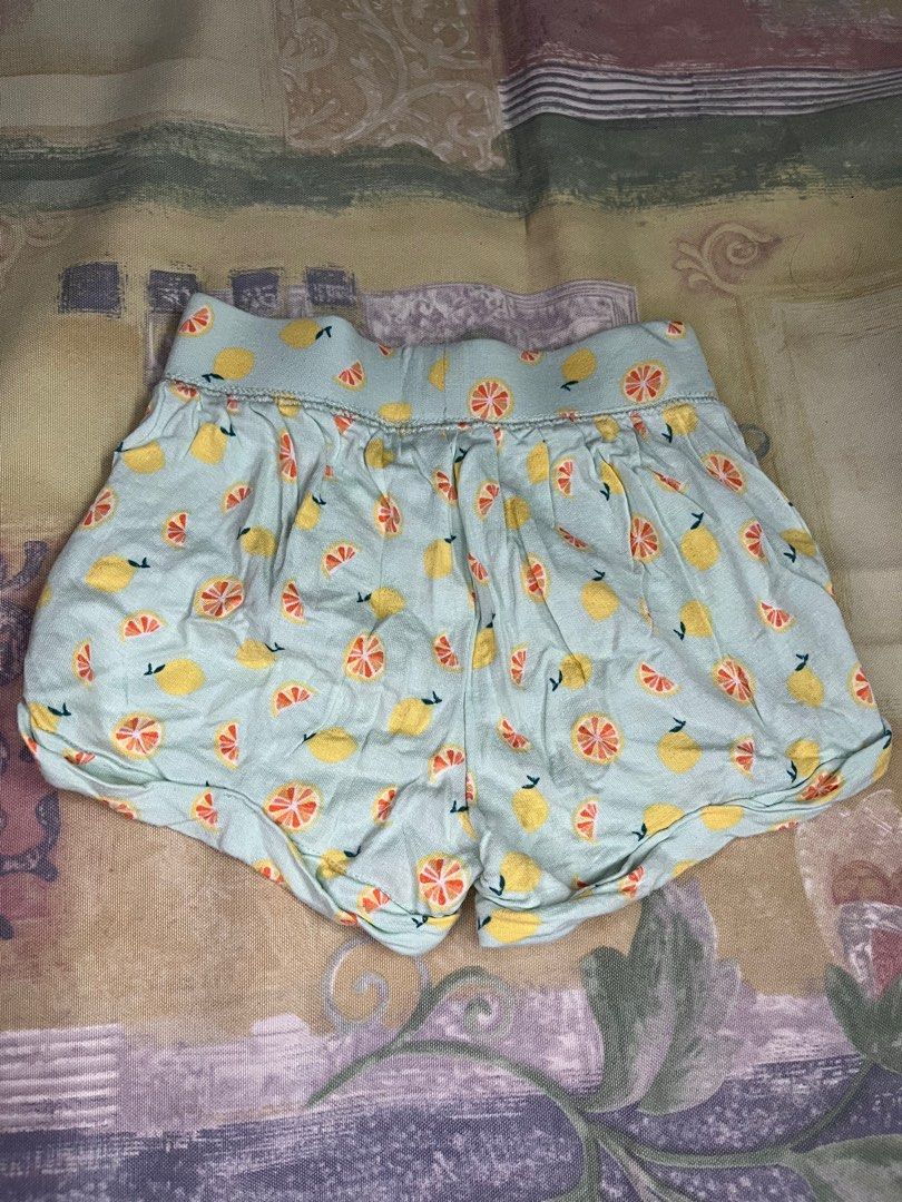 Old Navy Lemon Short For Girls Toddler 2yrs old Babies Kids