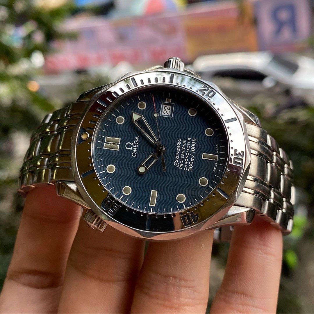 Jam tangan omega seamaster professional chronometer sales