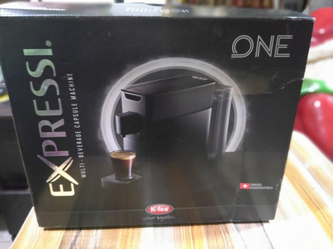 ONE EXPRESSI CAPSULE MACHINE, TV & Home Appliances, Kitchen Appliances