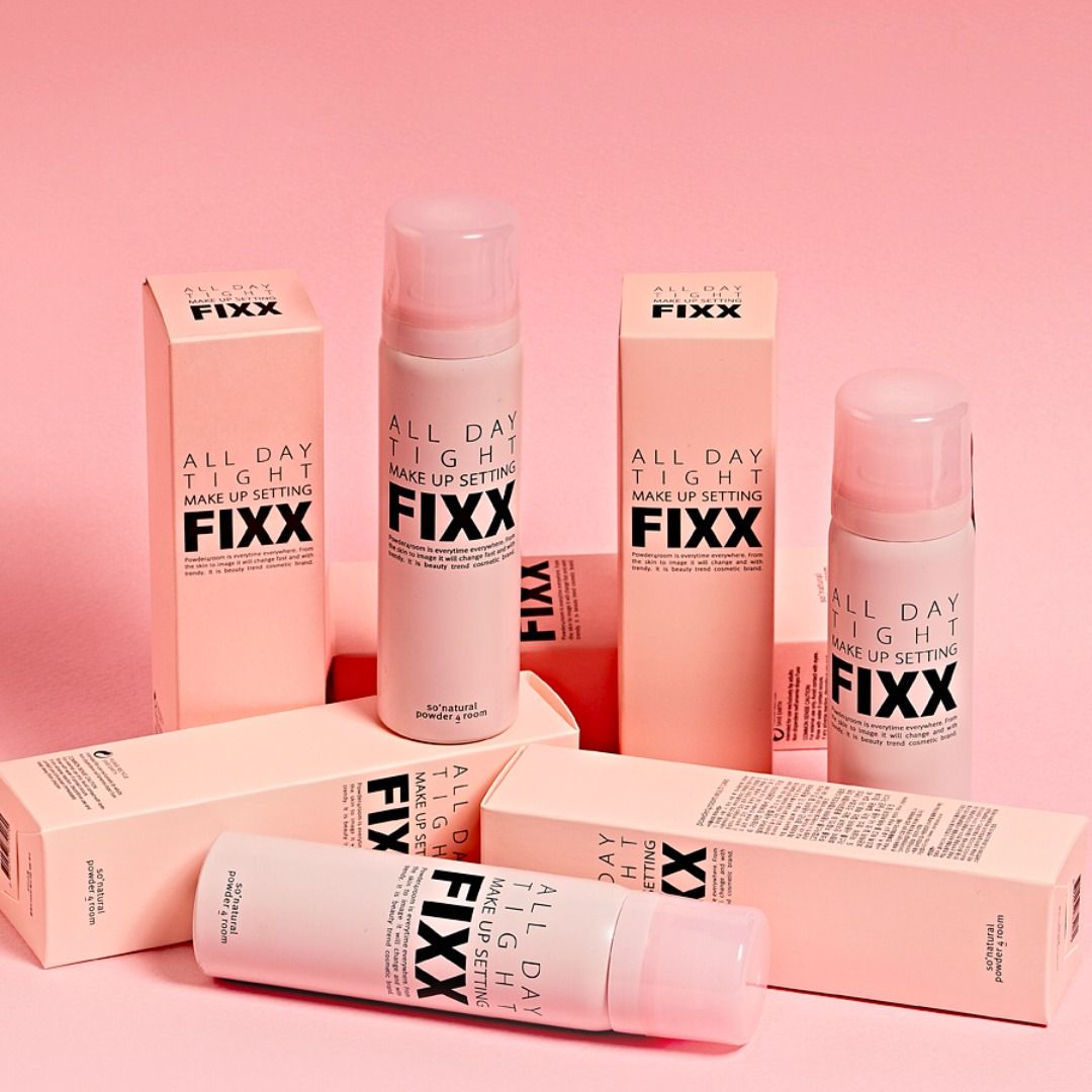 ORIGINAL So Natural All Day Tight Make Up Setting Fixx Spray 100ML | Korea's #1 Setting Spray