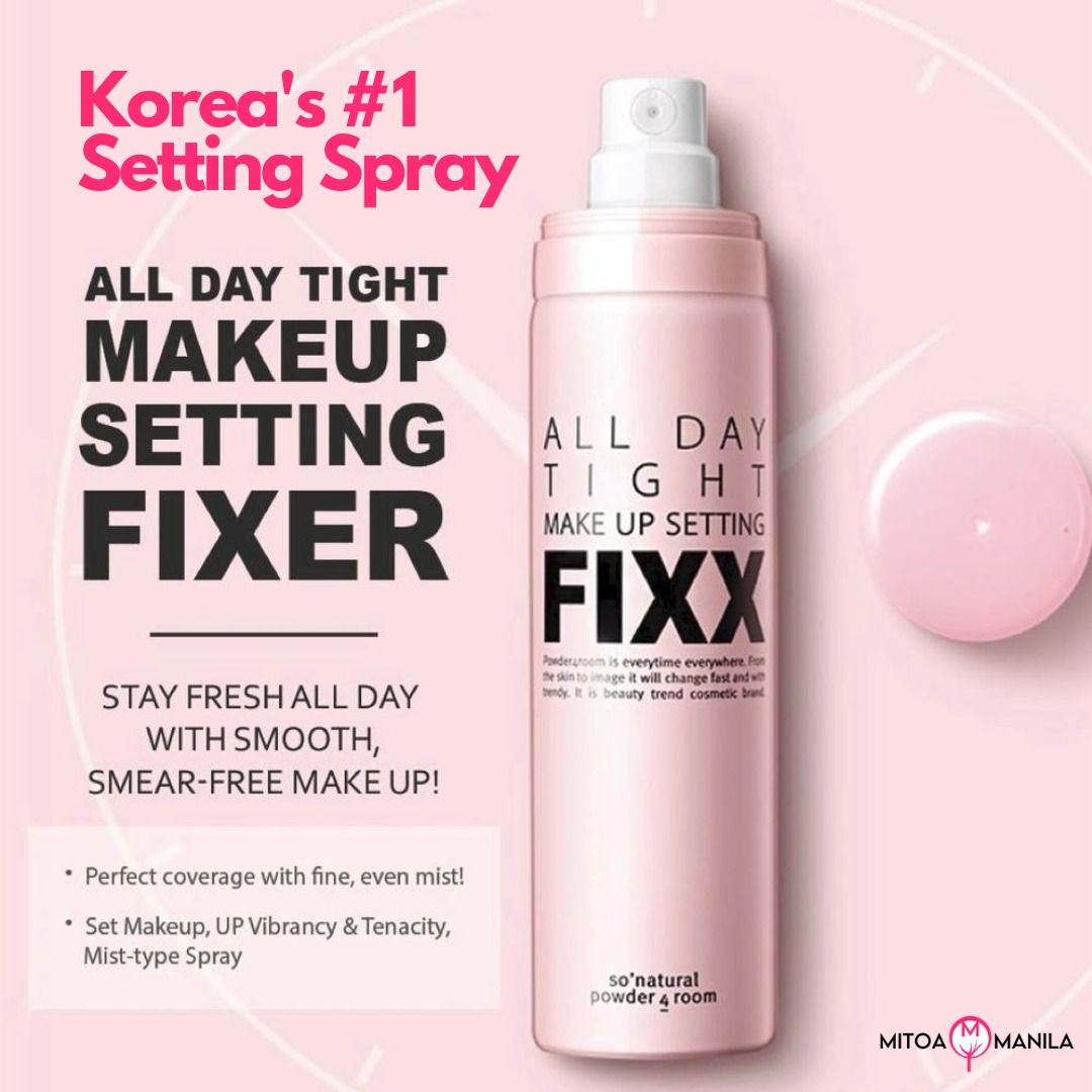 ORIGINAL So Natural All Day Tight Make Up Setting Fixx Spray 100ML