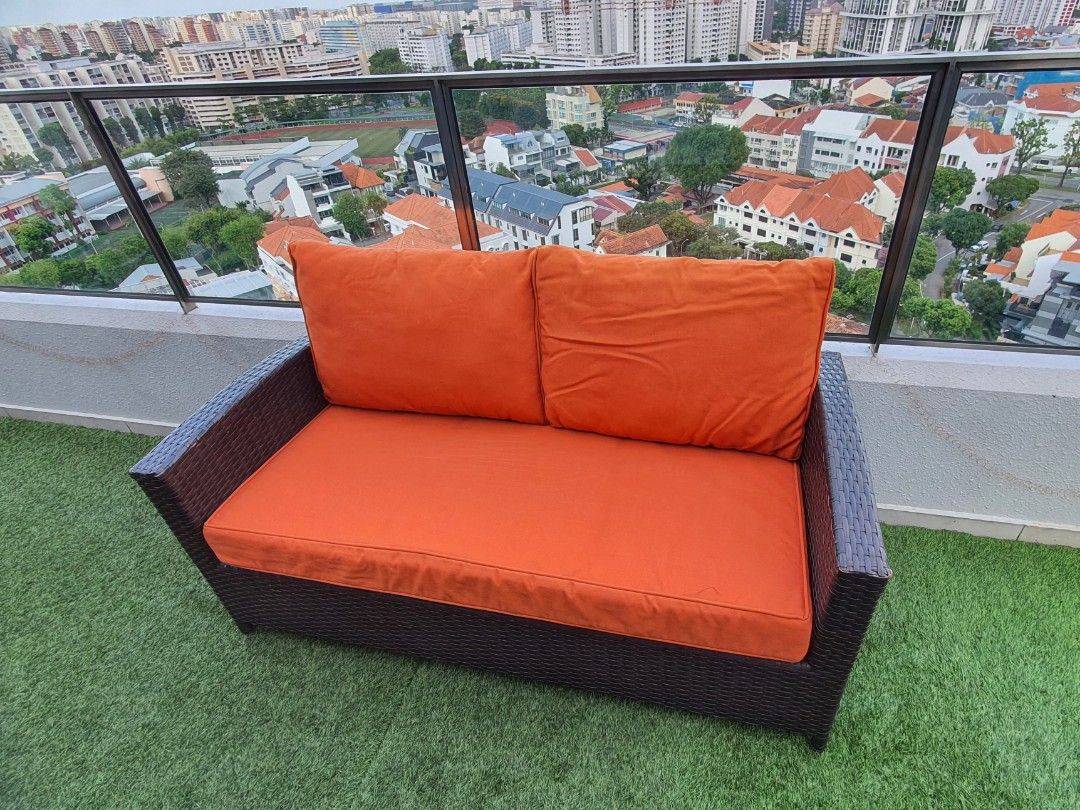 Outdoor sofa, Furniture & Home Living, Outdoor Furniture on Carousell