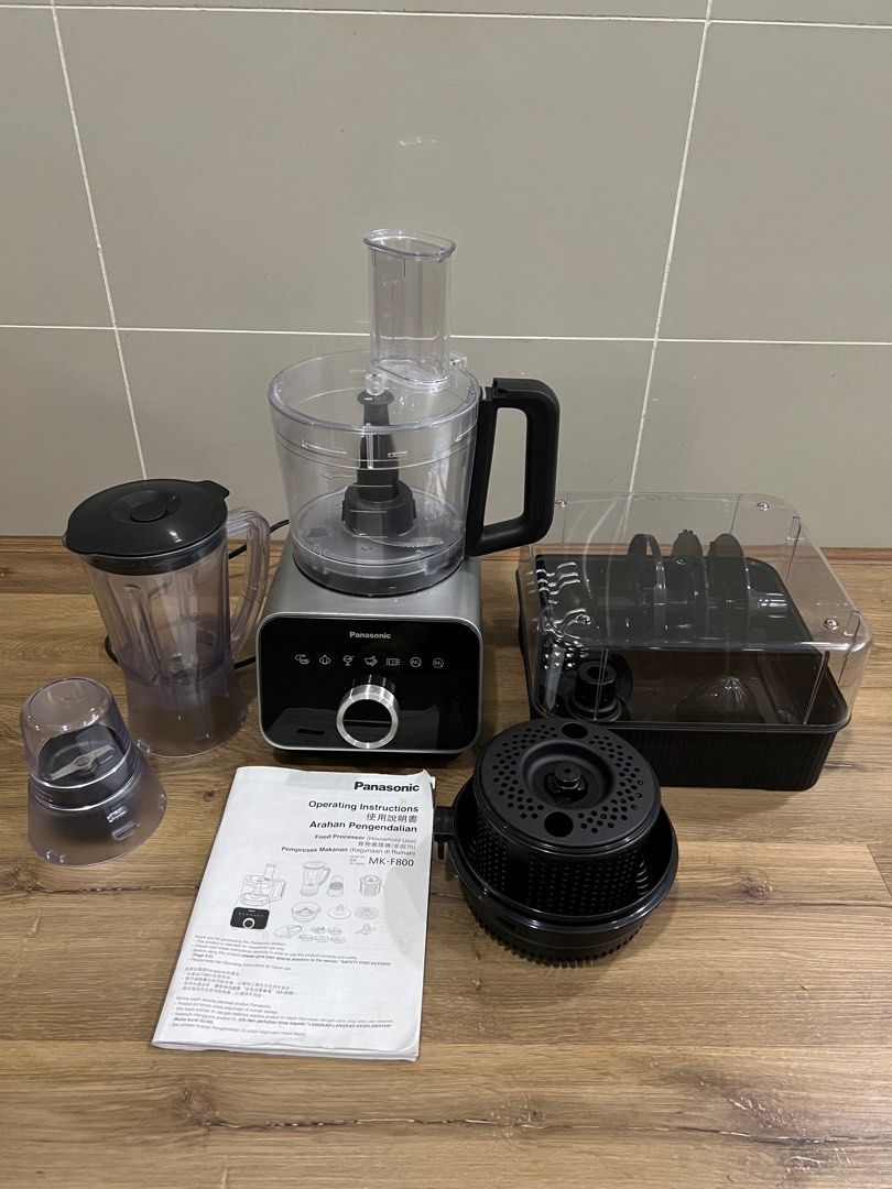 Panasonic Food Processor MKF800, TV & Home Appliances, Kitchen