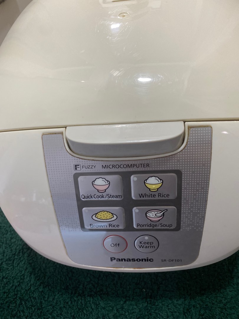 Panasonic rice cooker SRDF101 1 liter, TV & Home Appliances, Kitchen