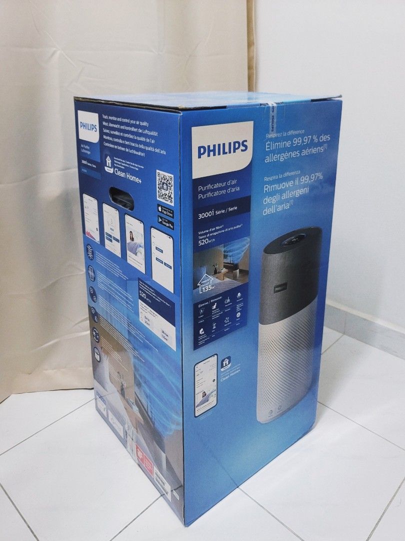 Philips Air Purifier for XL Rooms 3000i Series, TV & Home Appliances, Air Purifiers