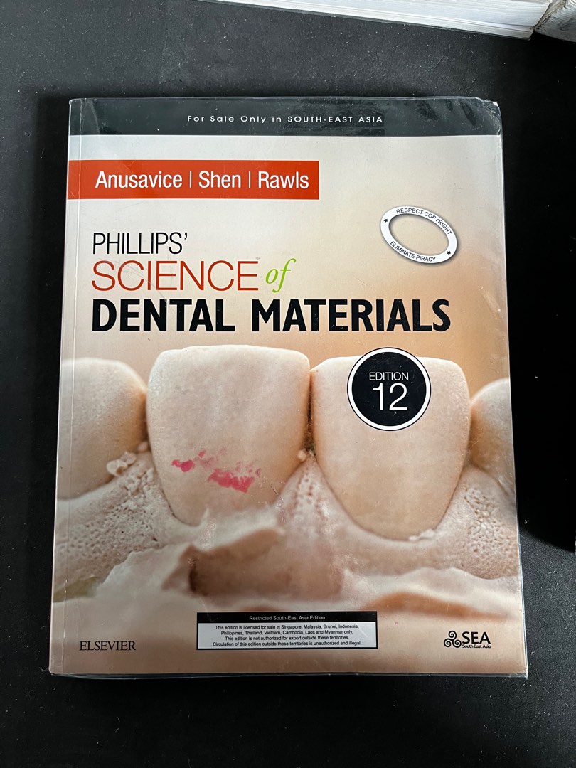 Phillips' Science of Dental Materials on Carousell