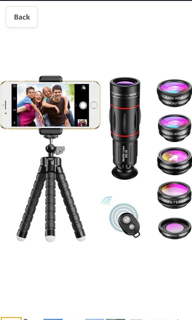 telephoto lens in mobile phone