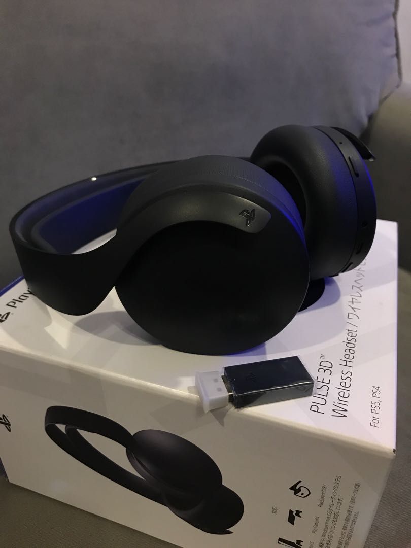 Playstation wireless headset Pulse 3D, Elektronik, Audio di Carousell