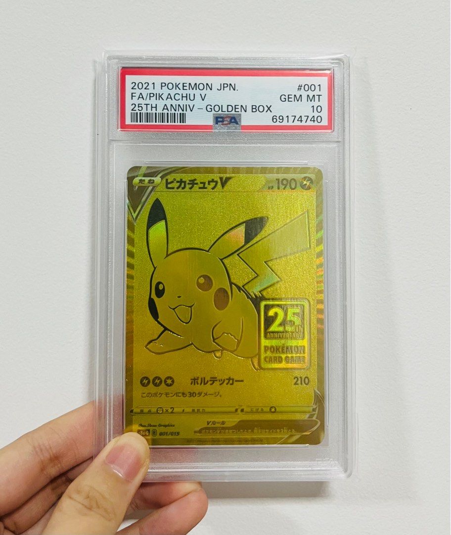Birthday Pikachu Psa 10 PSA 10 Pikachu 001/028 – Japanese 25th