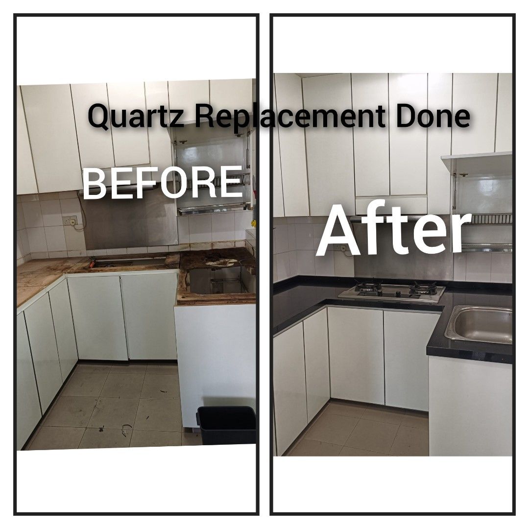 Solid surface Quartz Countertops polishing Repair installation marble