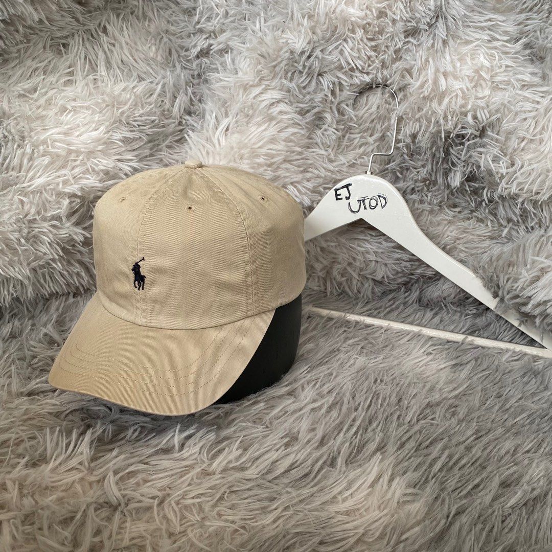 Polo by Ralph Lauren Beige Khaki Leather Strap Dadhat OSFA Adult