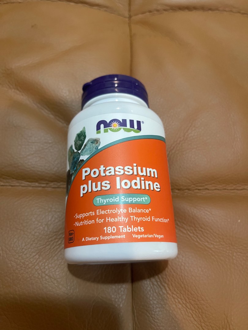 Potassium plus lodine, Health & Nutrition, Health Supplements, Vitamins ...