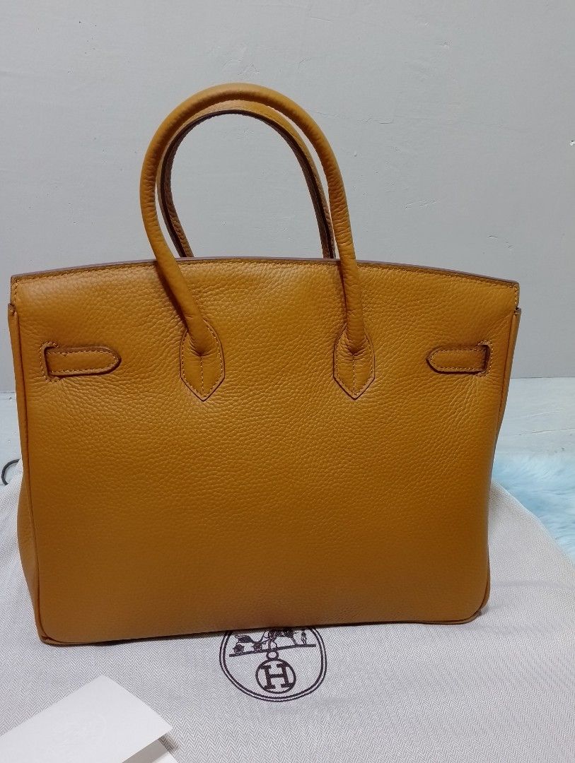 Tan hermes bag store