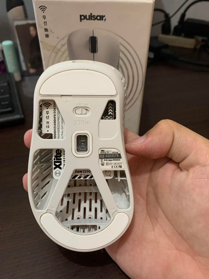 Pulsar Xlite Wireless Gaming Mouse White, Computers & Tech, Parts ...