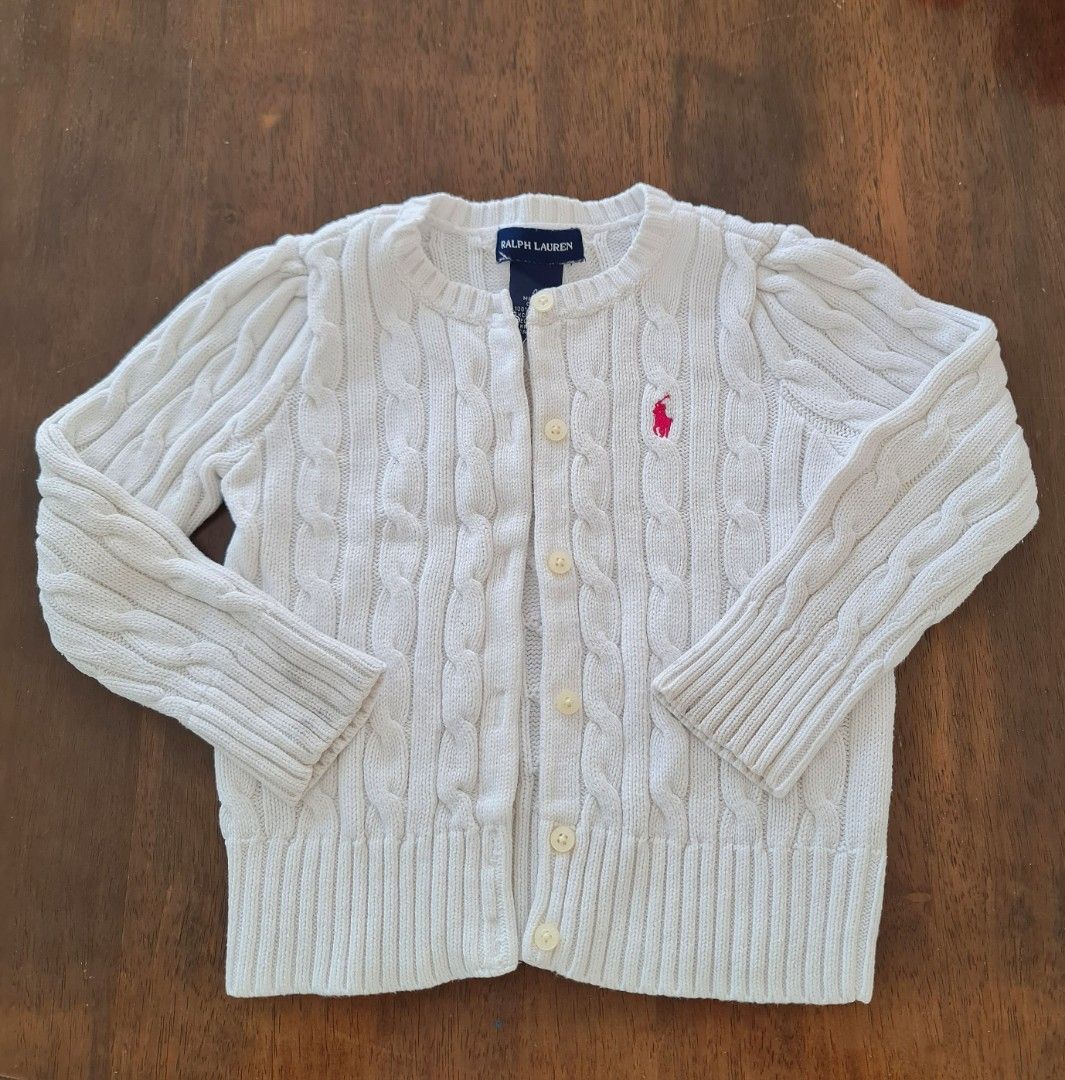 Polo ralph lauren white sweater hotsell