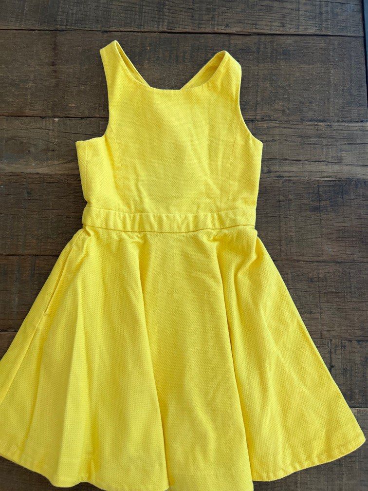 Ralph Lauren Yellow Dress age 5