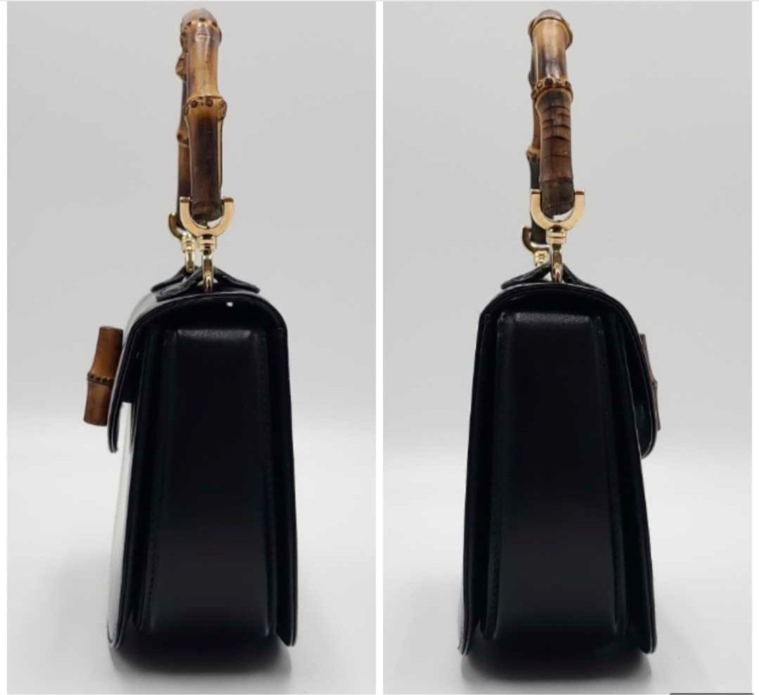 Rare!極美品] Gucci Bamboo Handle Bag, 名牌, 手袋及銀包- Carousell
