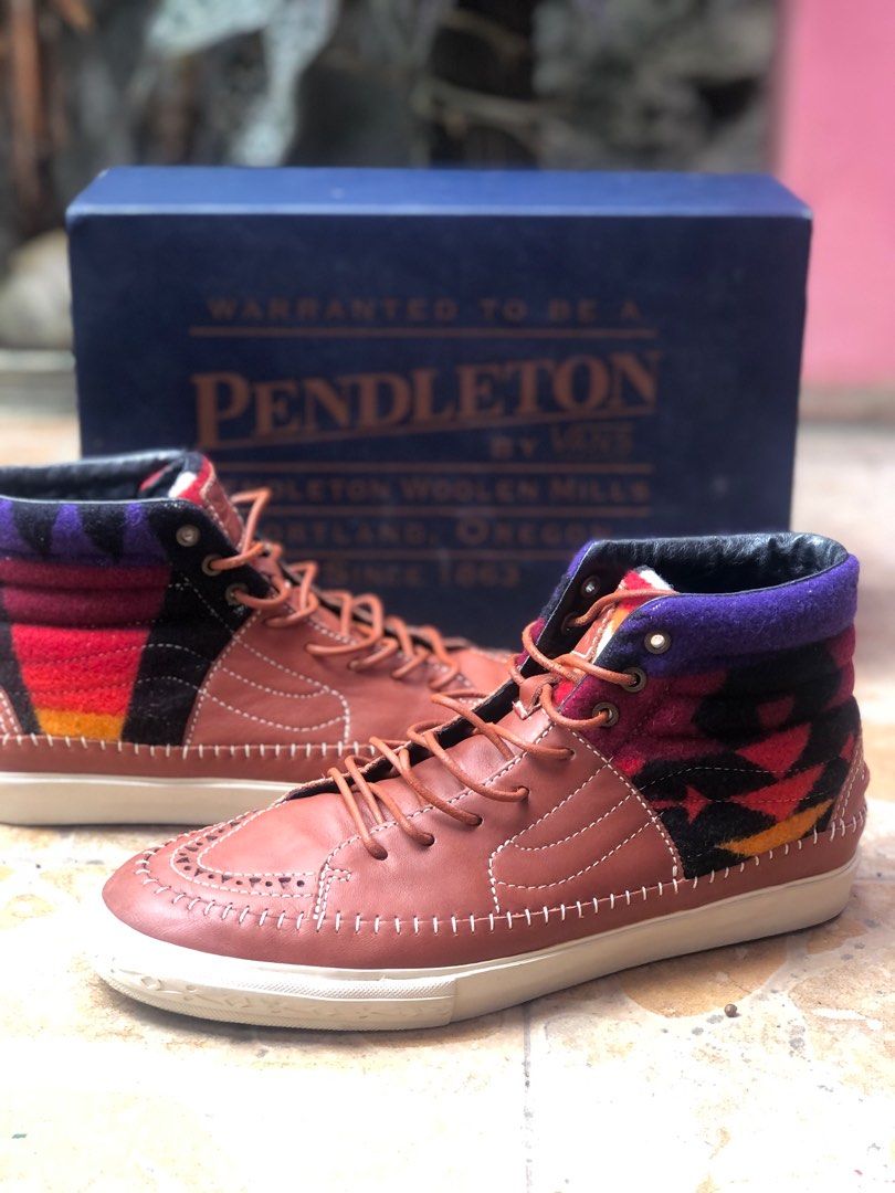 RARE ITEM VANS SK8 HIGH X PENDLETON X TAKA HAYASHI VAULT OG