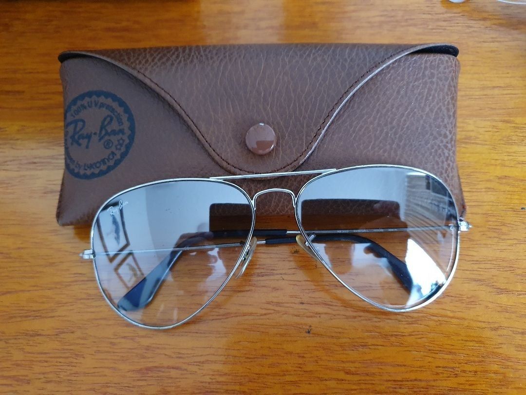 raybans blue lens
