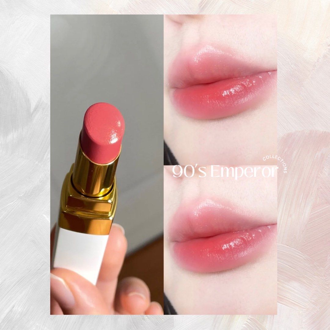 Chanel My Rose 918 Rouge Coco Baume Tinted Lip Balm Review Swatches