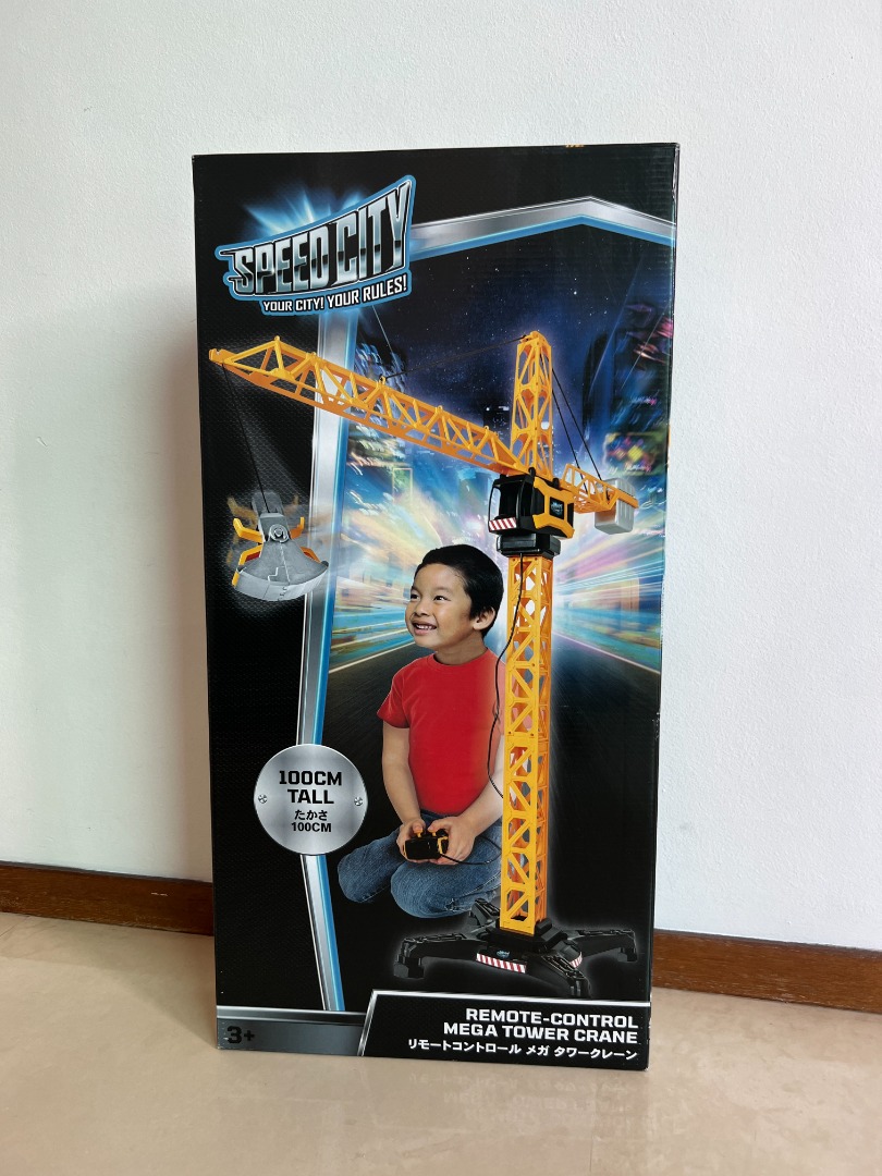 Remote Control Mega Tower Crane, Hobbies & Toys, Toys & Games on Carousell