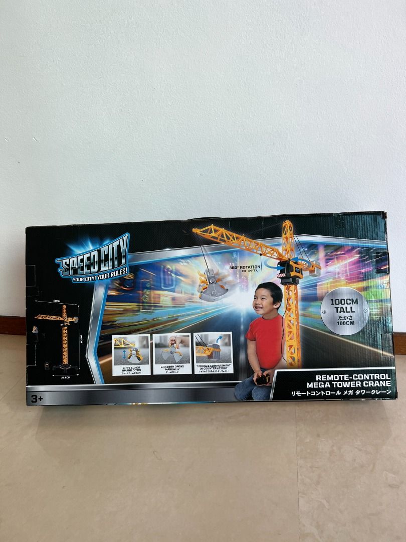 Remote Control Mega Tower Crane, Hobbies & Toys, Toys & Games on Carousell
