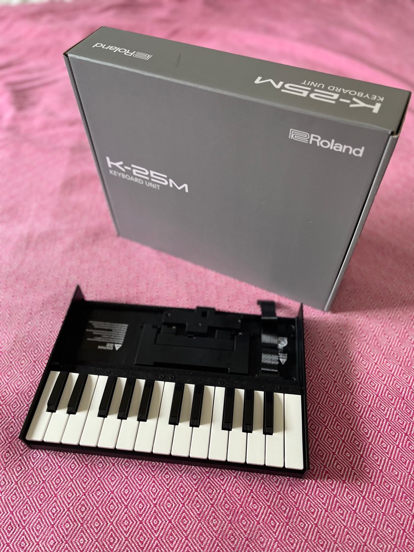 Music　Instruments　Media,　Roland　Boutique　Carousell　Hobbies　keyboard　delivery),　K-25M　(Free　on　Toys,　Musical