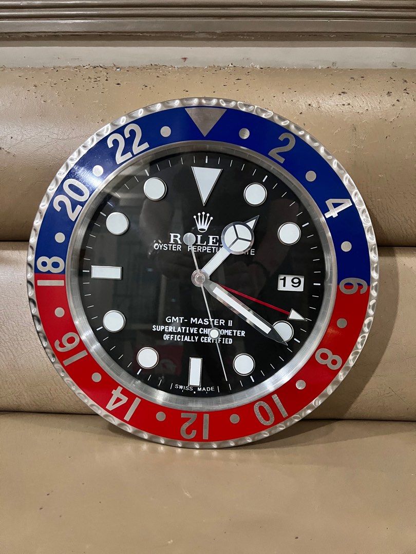 Rolex Pepsi Wall Clock