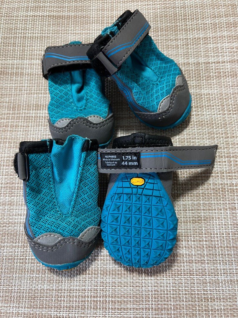 Ruffwear Grip Trex Dog Boots Blue Spring