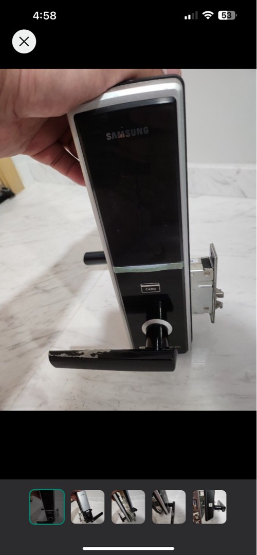 Samsung Door Lock SHSH620, Furniture & Home Living, Security & Locks, Locks, Doors & Gates on