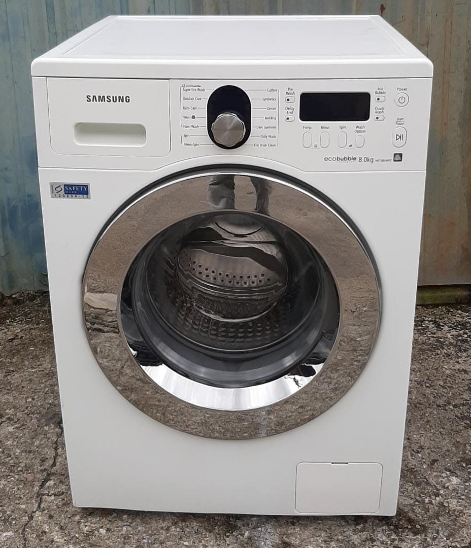 Samsung front load washing machine 8 kg, TV & Home Appliances, Washing