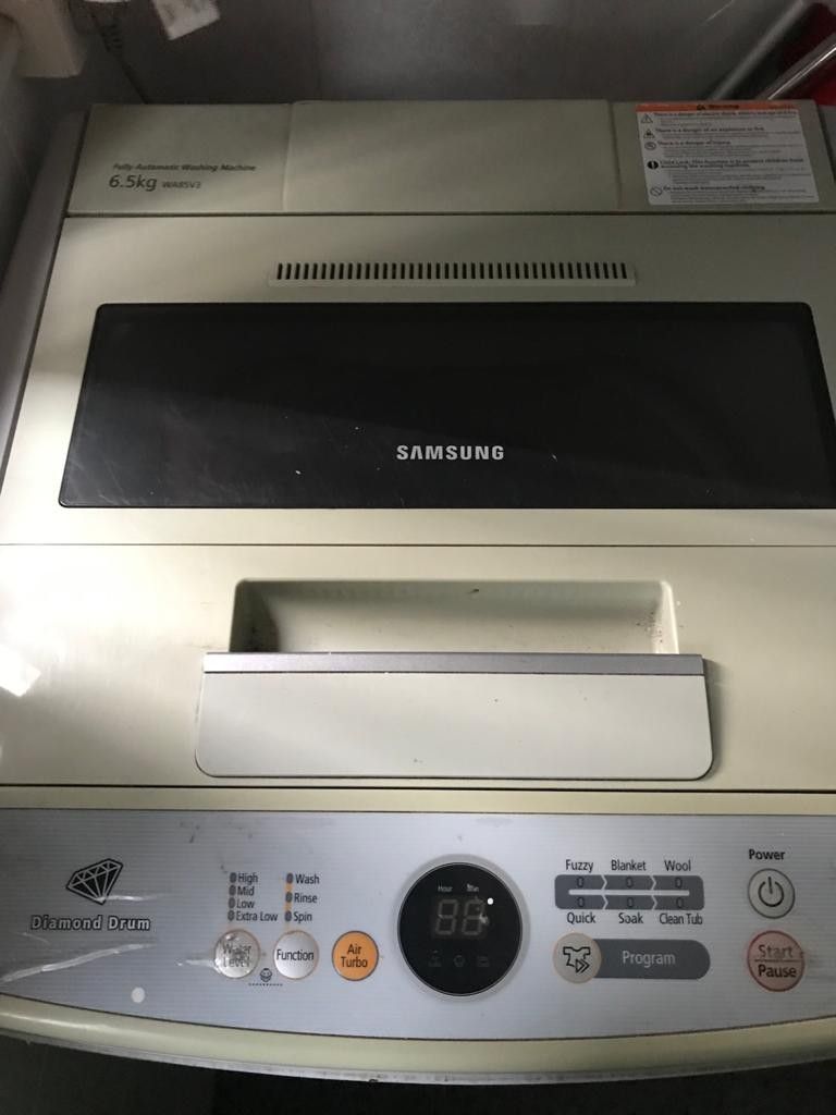 Samsung washing machine 6.5kg, TV & Home Appliances, Washing Machines