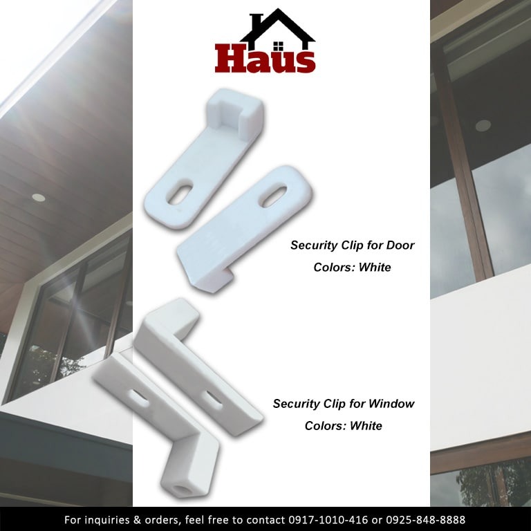 Security Clip for UPVC Windows and Doors White (10pcs), Commercial ...