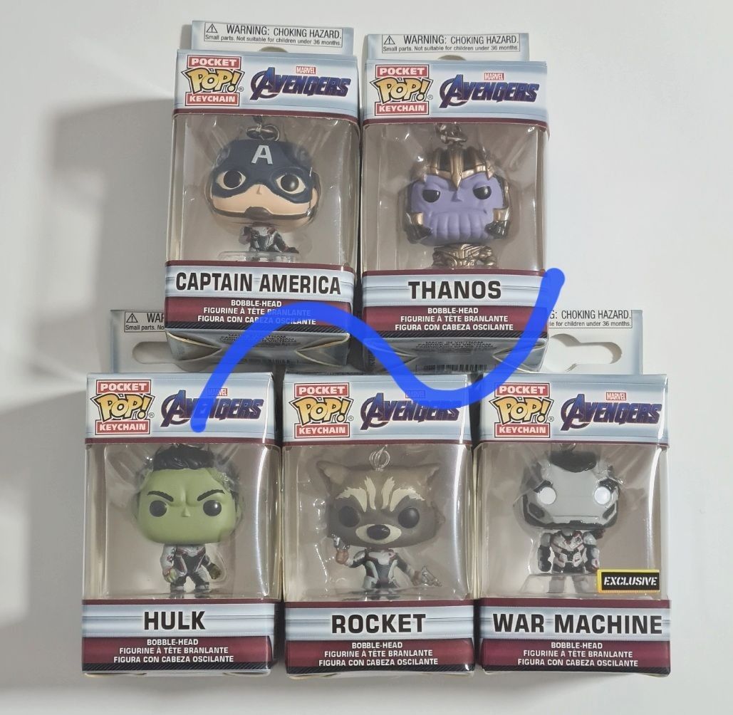 Infinity War Avengers Endgame Funko Pop Rocket Set Funko Pop