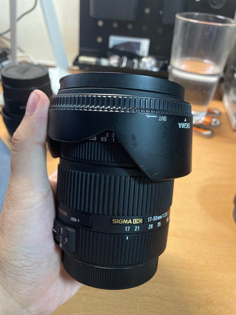 SIGMA DC EF 17-50mm F2.8 EX HSM, Photography, Lens & Kits on Carousell