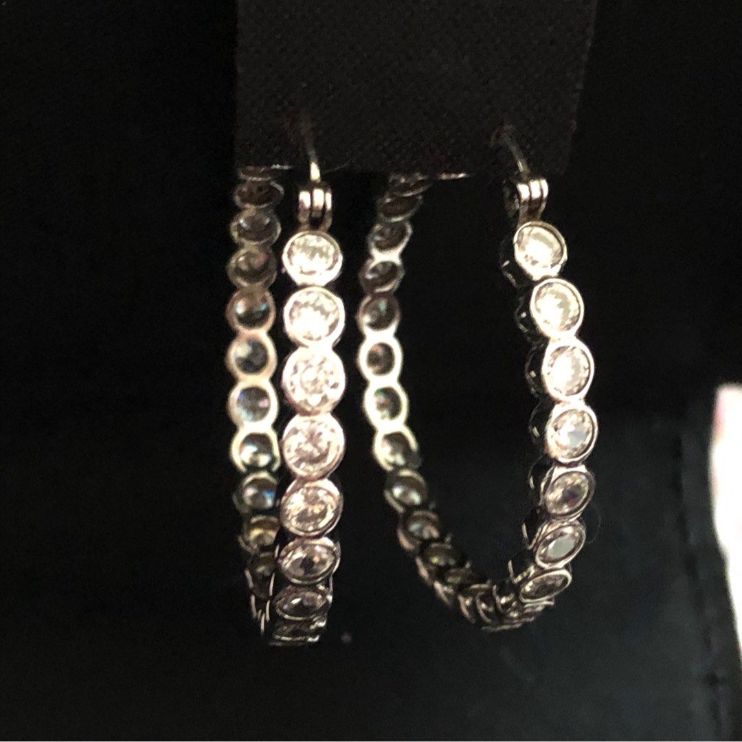 Full circle earrings store