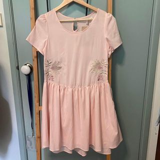 SIZE 6 | RHYTHM LIVIN PEACH DRESS