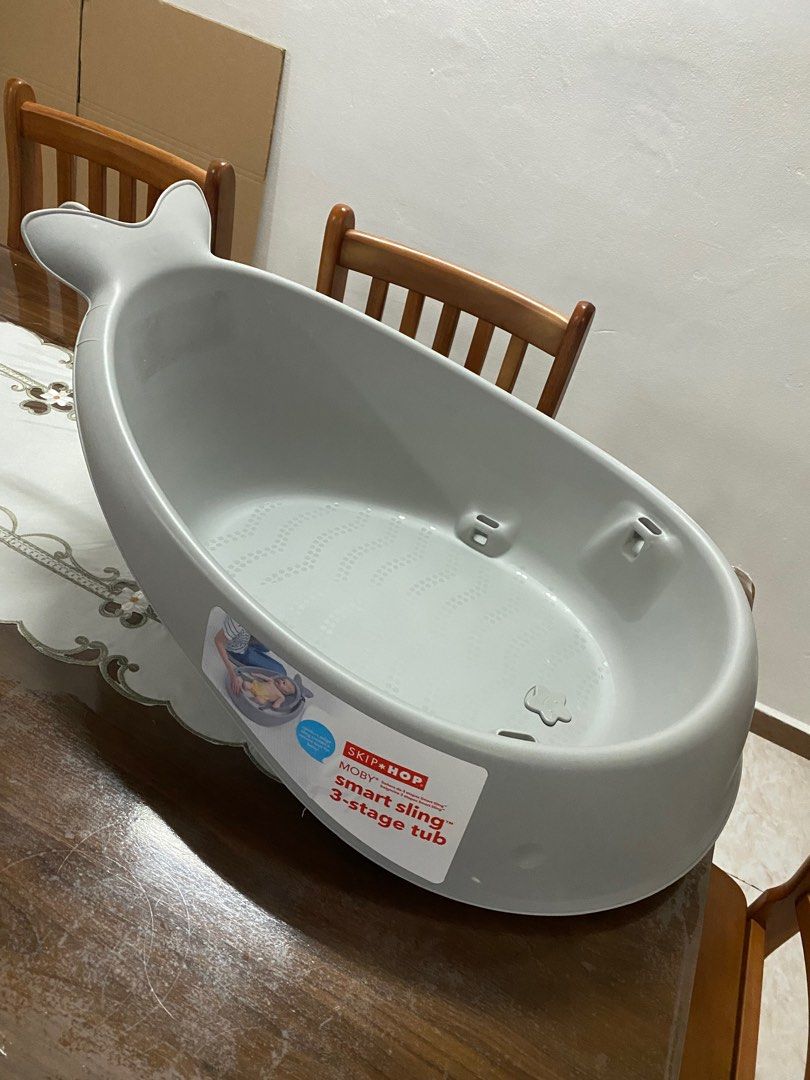 Skip Hop Moby Smart Sling 3stage Baby Bath Tub, Babies & Kids, Bathing