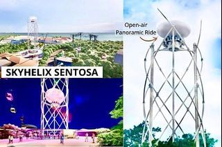 SkyHelix Sentosa Sky Helix cheap ticket discount Sentosa Head rock VR Aquarium Universal studios adventure cove Cable car zoo bird park SuperPark luge skyride wings of time zoo bird park night safari garden by the bay sky park marina nerf kiztop