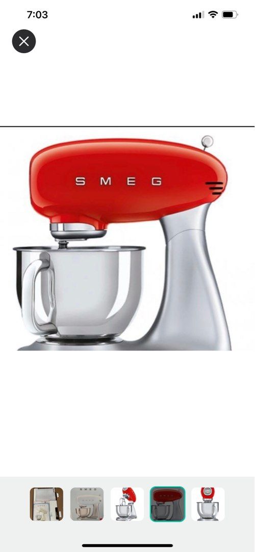 Smeg stand mixers, TV & Home Appliances, Kitchen Appliances, Hand