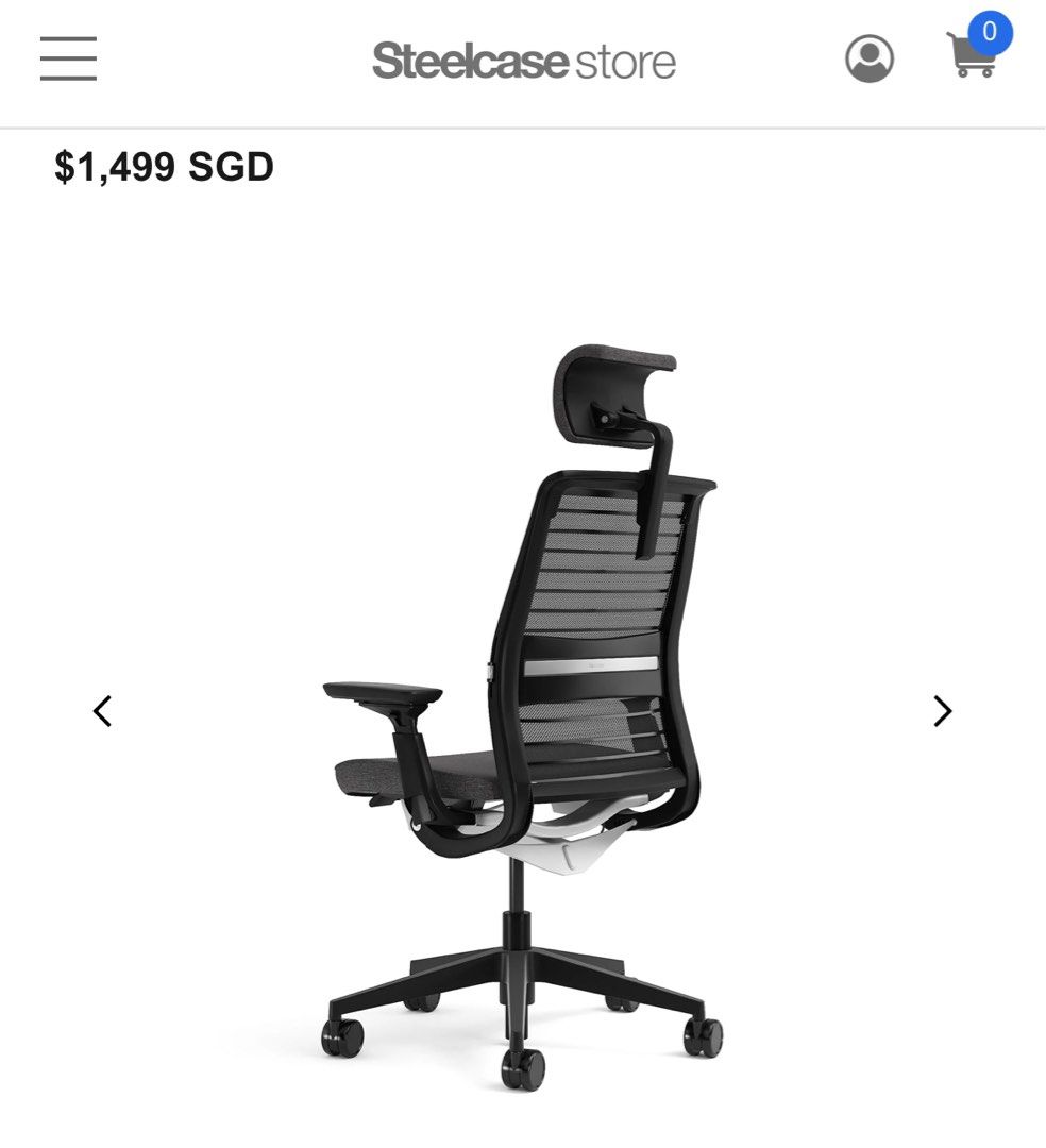 Steelcase outlet think headrest